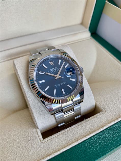 Rolex Datejust 41 II 126334 Stainless Steel Blue Dial  